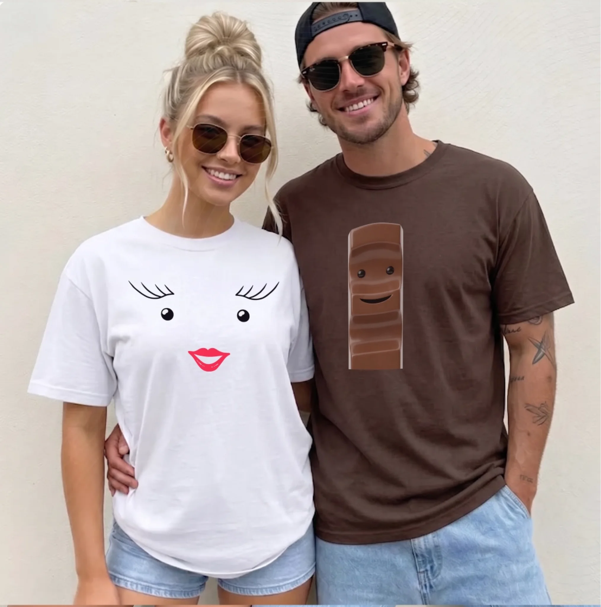 Paar Schoko Milch Lifestyle Mockup 2