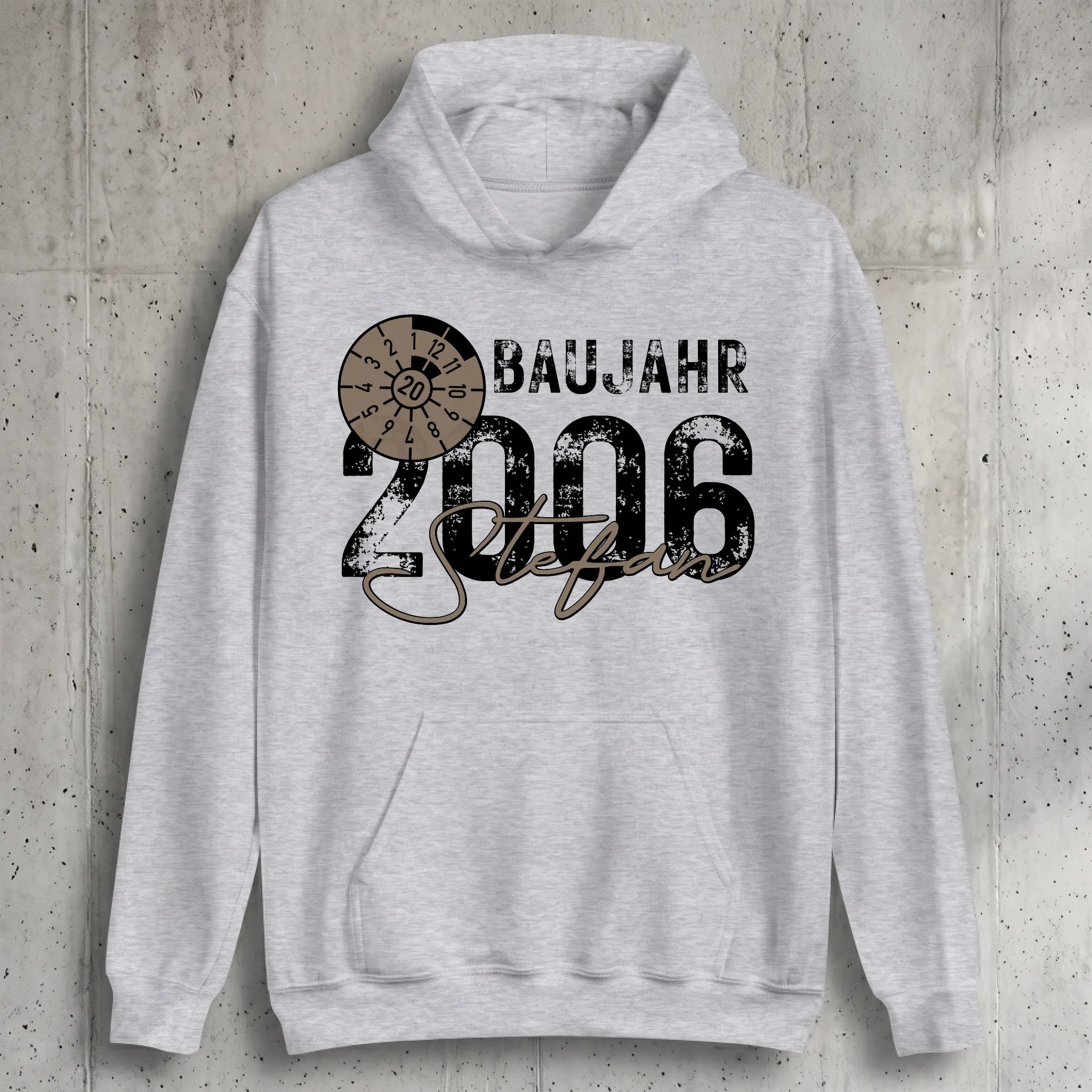 Hoodie hanging Mockup Sports Grey