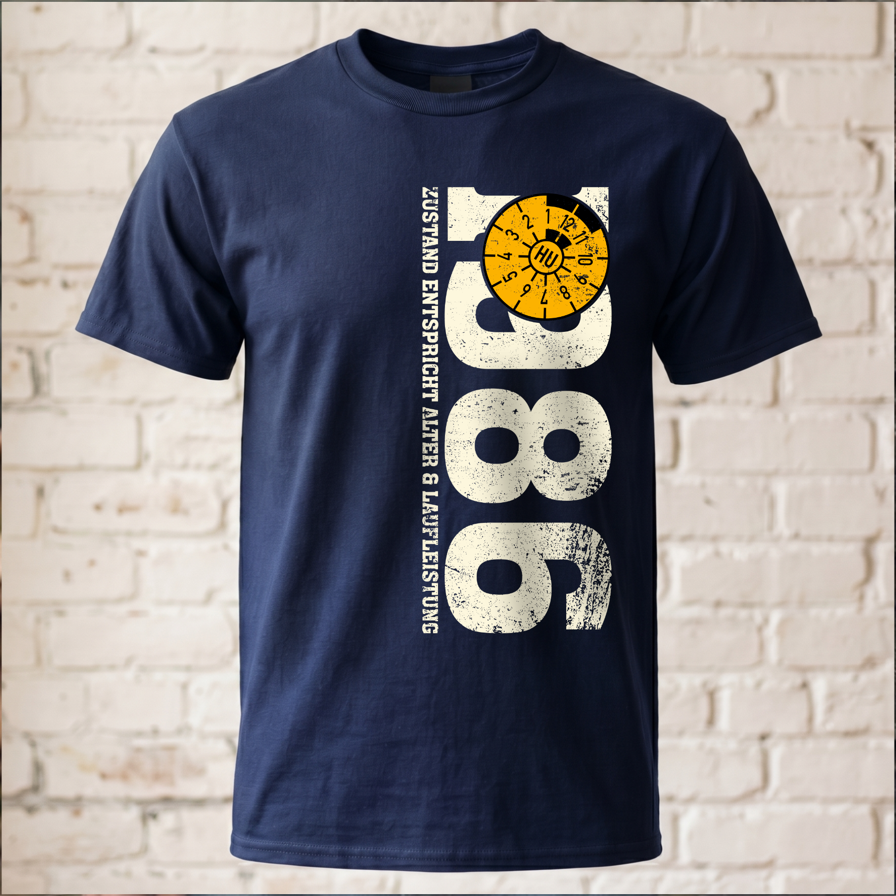 40. Geburtstag 1986 Zustand entspricht Alter und Laufleistung TÜV Lustiges Mechaniker Geschenk T-Shirt