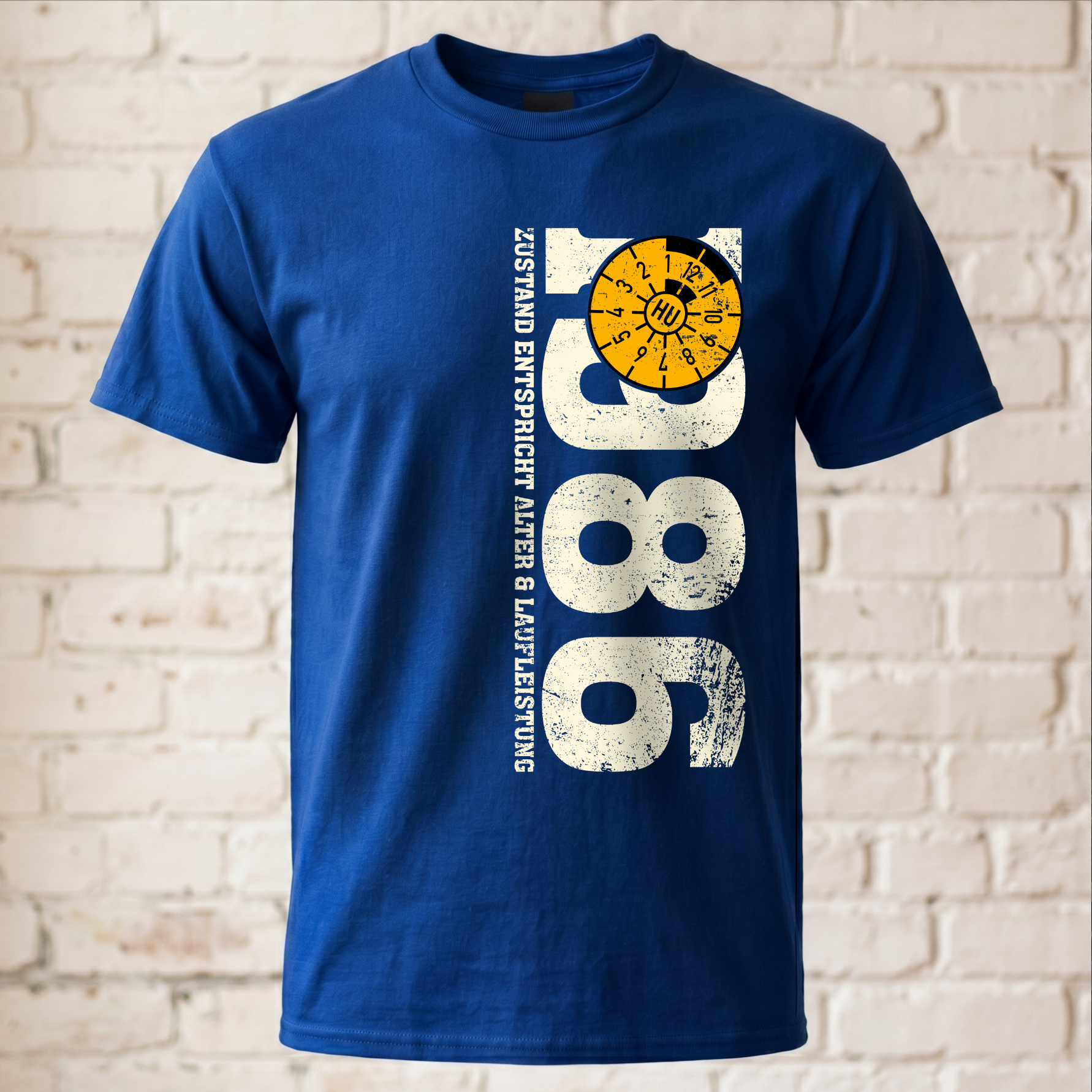 40. Geburtstag 1986 Zustand entspricht Alter und Laufleistung TÜV Lustiges Mechaniker Geschenk T-Shirt
