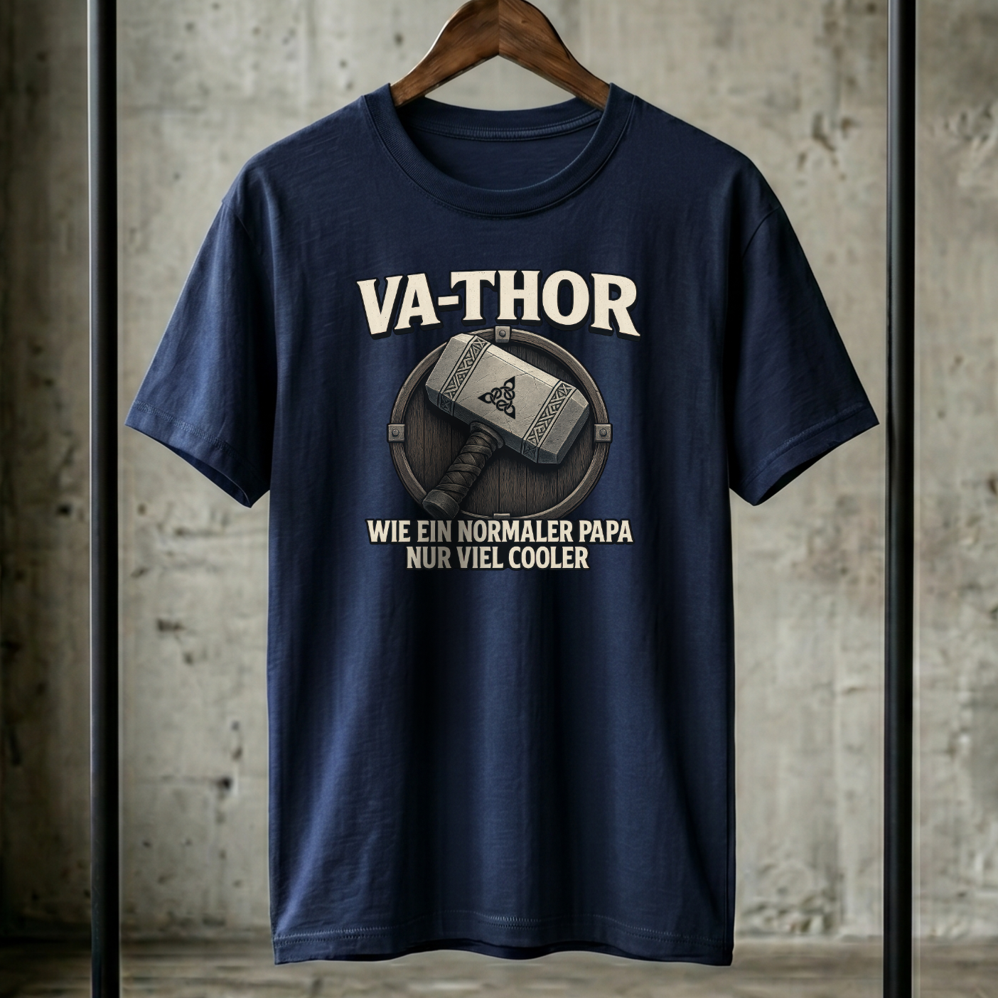 VA-THOR T-Shirt - Das legendäre Geschenk für Väter mit Superkräften - Vatertag Geschenk Shirt