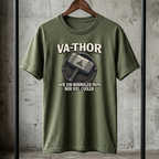 VA-THOR T-Shirt - Das legendäre Geschenk für Väter mit Superkräften - Vatertag Geschenk Shirt