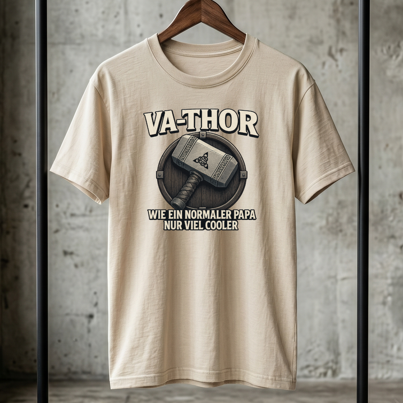VA-THOR T-Shirt - Das legendäre Geschenk für Väter mit Superkräften - Vatertag Geschenk Shirt