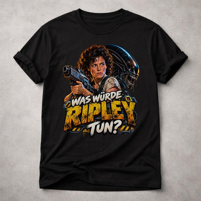 Camiseta ¿Qué haría Ripley?, camiseta de terror de ciencia ficción, regalo para fan de Alien, camiseta unisex para nerds, camiseta con frase de Ripley