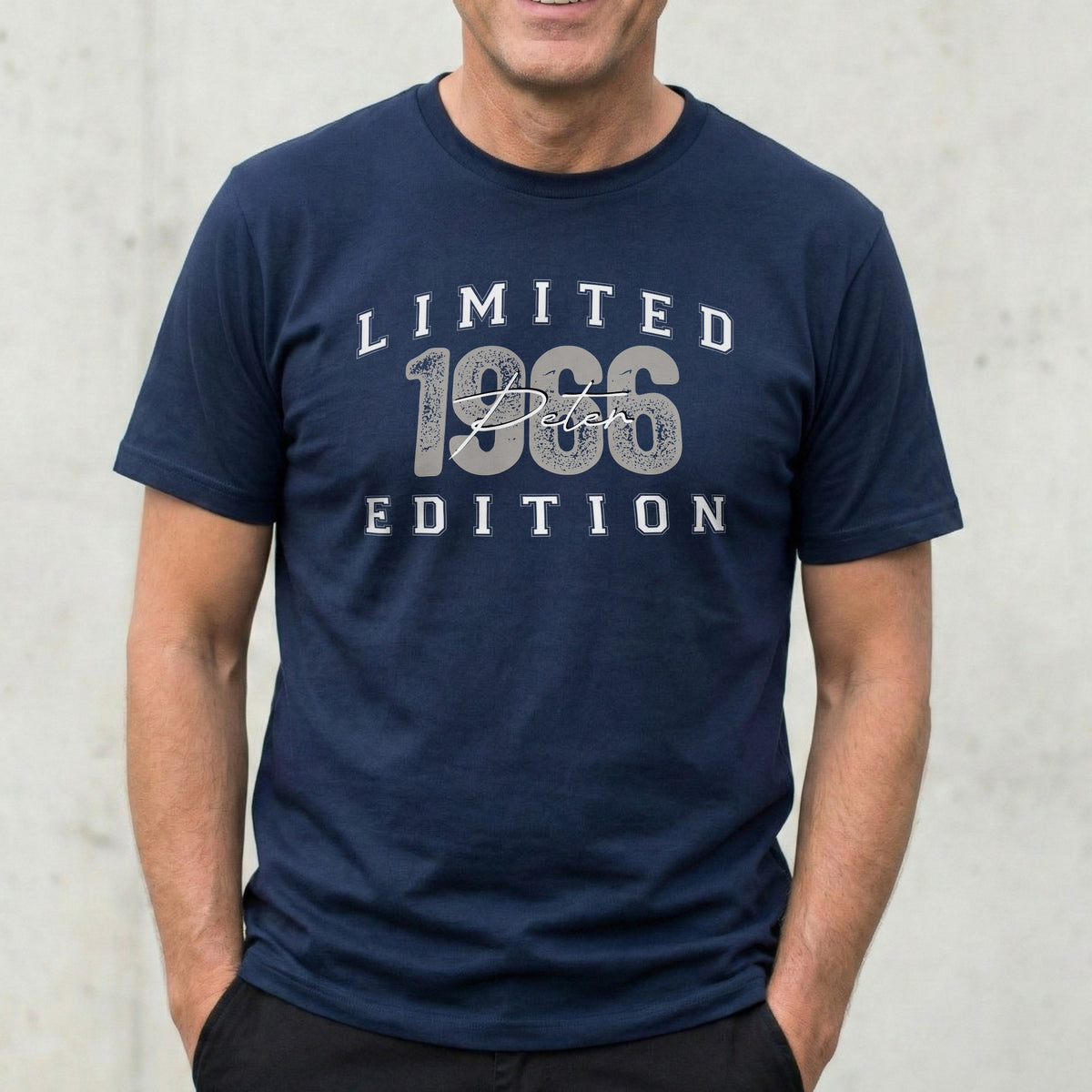 Personalisiertes T-Shirt für Männer | Limited Edition Name & Geburtsjahr | Geschenk zum Geburtstag Herren Shirt Vintage 