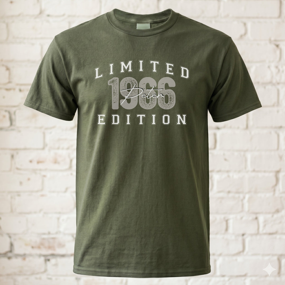 Personalisiertes T-Shirt für Männer | Limited Edition Name & Geburtsjahr | Geschenk zum Geburtstag Herren Shirt Vintage 