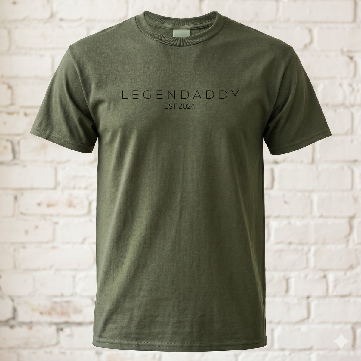 Personalisierbares „LEGENDADDY“ T-Shirt – Das ultimative Geschenk für (werdende) Väter | Wunschjahr Est. [Dein Jahr]